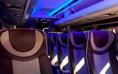 Салон микроавтобуса мерседес спринтер вид спереди